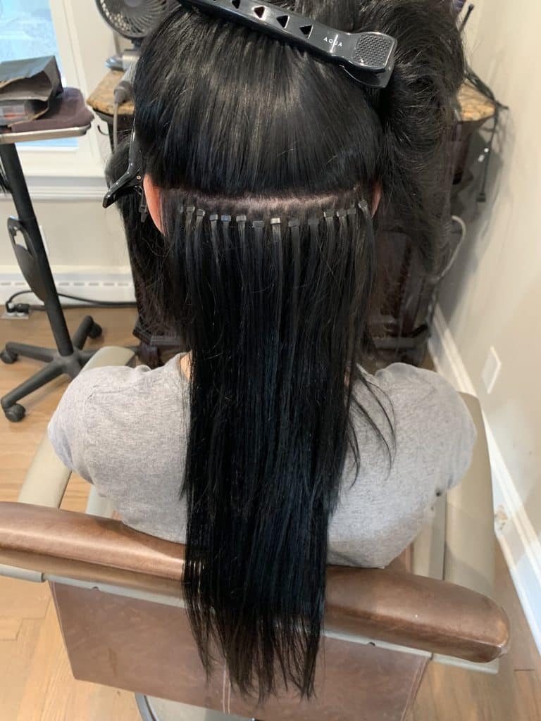 What are Hand Tied Extensions? Oscar Giovanni Salon Spa