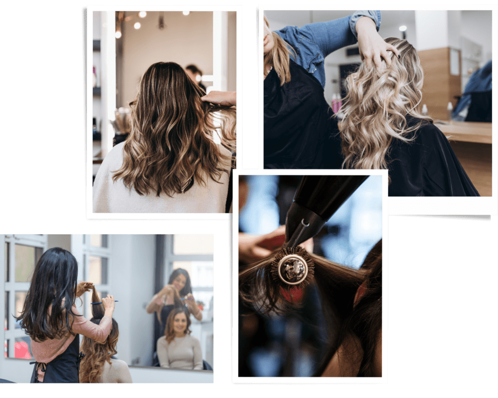 Hair collage